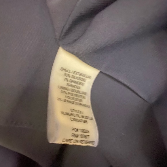 Alice‎ + Olivia Silk Mini Dress Navy Blue - Size Small Petite - Picture 8 of 8